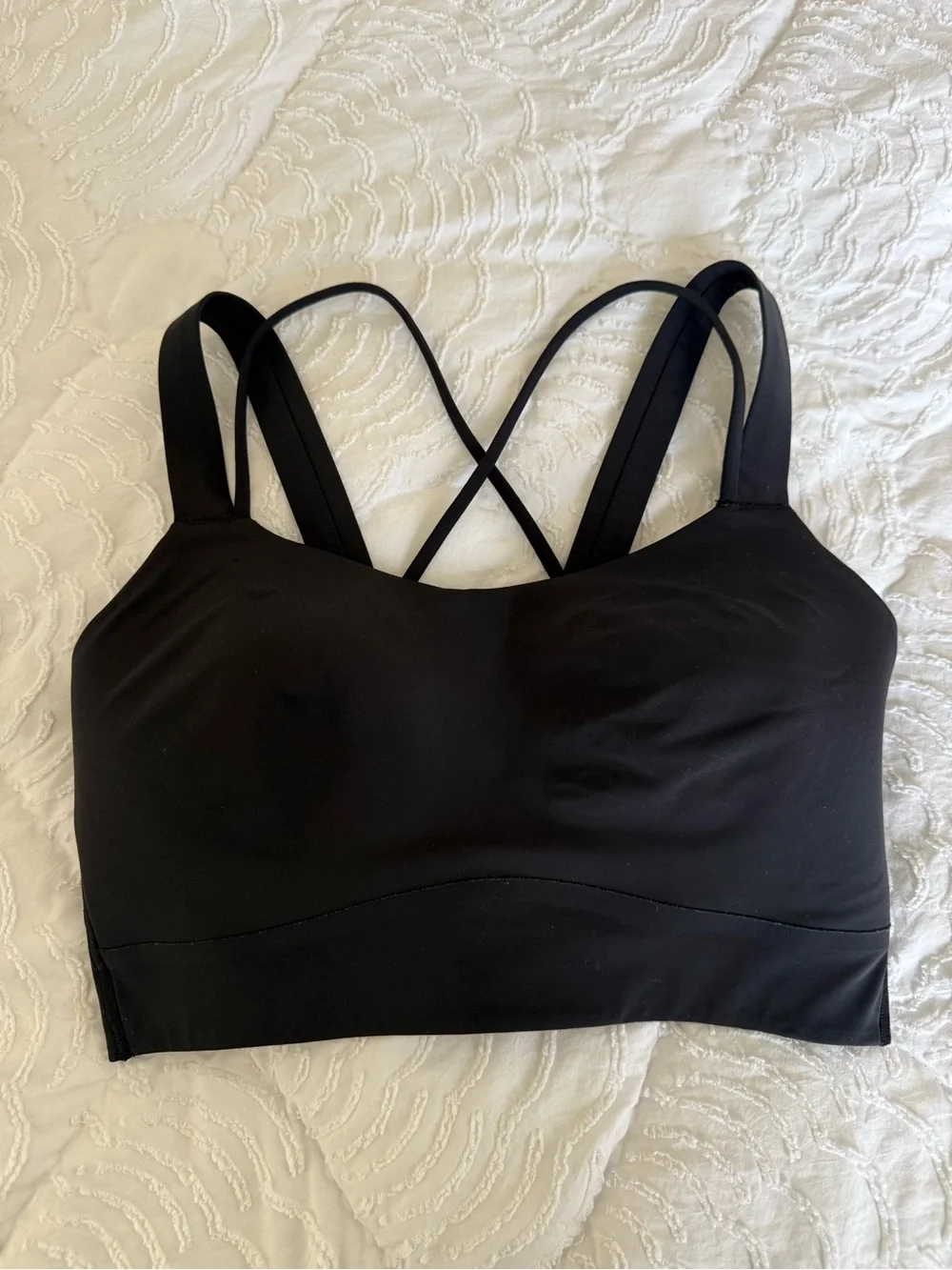 lululemon Like a Cloud Longline D/DD Bra in Black